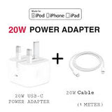 Apple 20W USB-C Fast Charger Set